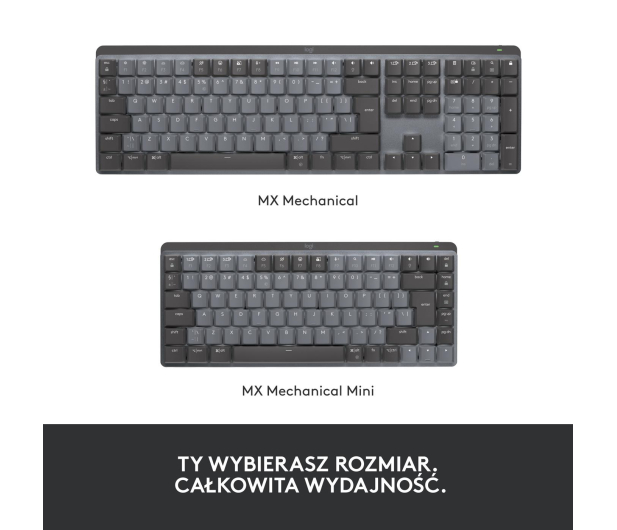 LOGITECH MX MECHANICAL KEYBOARD US INTL - 1044978 - zdjęcie 13